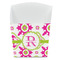 Suzani Floral French Fry Favor Box - Front View