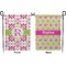 Suzani Floral Garden Flag - Double Sided Front and Back