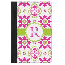 Suzani Floral Genuine Leather Passport Cover (Personalized)