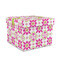 Suzani Floral Gift Boxes with Lid - Canvas Wrapped - Medium - Front/Main