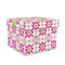 Suzani Floral Gift Box with Lid - Canvas Wrapped - Medium (Personalized)