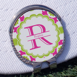 Suzani Floral Golf Ball Marker - Hat Clip