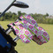 Suzani Floral Golf Club Cover - Set of 9 - On Clubs