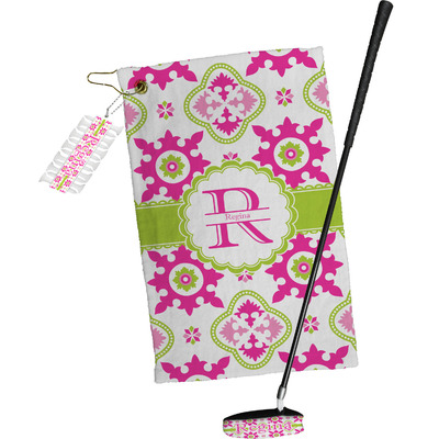 Suzani Floral Golf Towel Gift Set (Personalized)