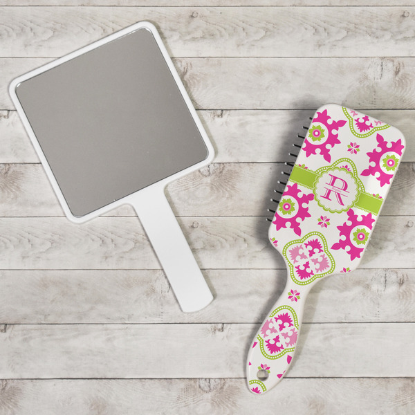 Suzani Floral Hair Brush - In Context