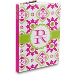 Suzani Floral Hardbound Journal - 7.25" x 10" (Personalized)
