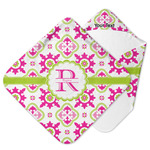 Suzani Floral Hooded Baby Towel (Personalized)