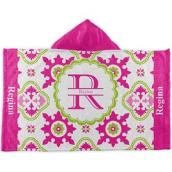 Suzani Floral Kids Hooded Towel (Personalized)