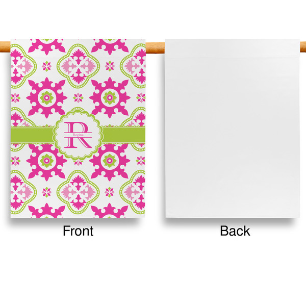 Suzani Floral House Flags - Single Sided - APPROVAL