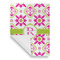 Suzani Floral House Flags - Single Sided - FRONT FOLDED