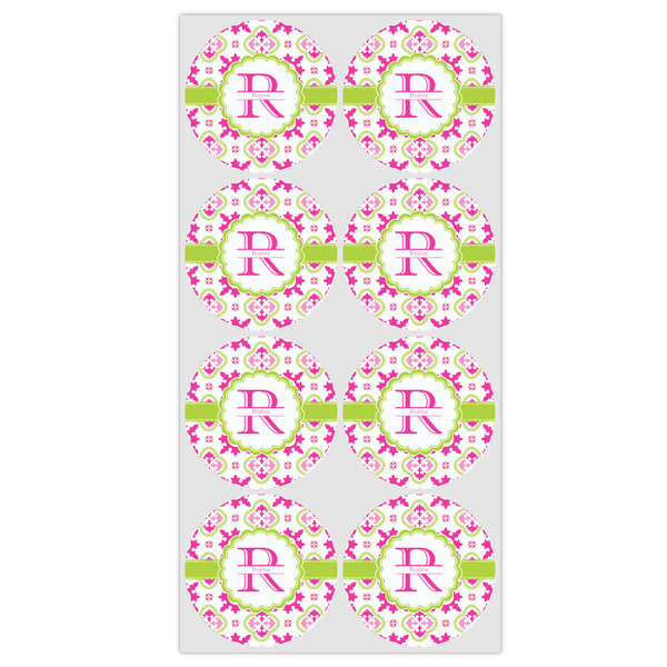 Suzani Floral Icing Circle - Medium - Set of 8