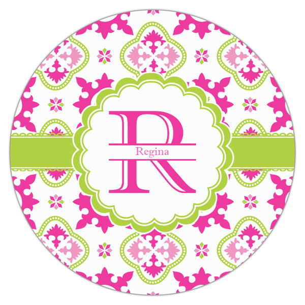 Suzani Floral Icing Circle - Medium - Single