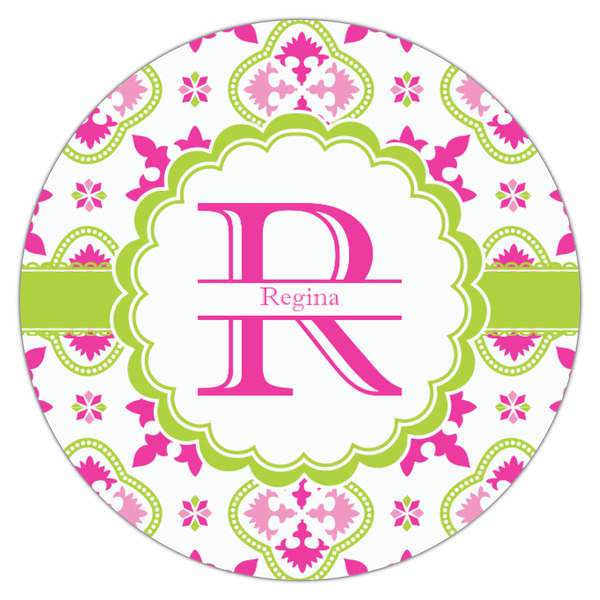 Suzani Floral Icing Circle - Small - Single