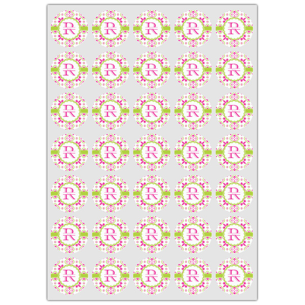 Suzani Floral Icing Circle - XSmall - Set of 35