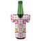 Suzani Floral Jersey Bottle Cooler - FRONT (on bottle)