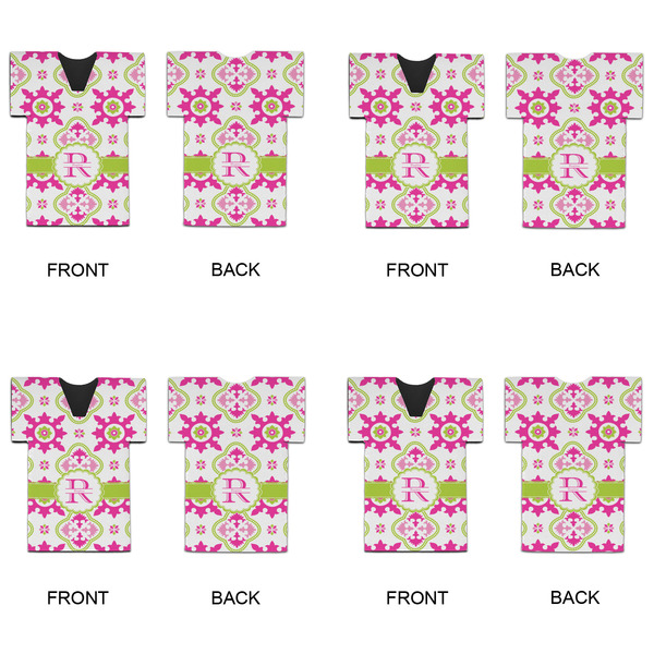 Suzani Floral Jersey Bottle Cooler - Set of 4 - APPROVAL