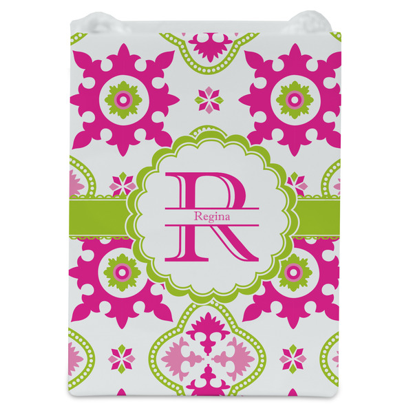 Suzani Floral Jewelry Gift Bag - Gloss - Front