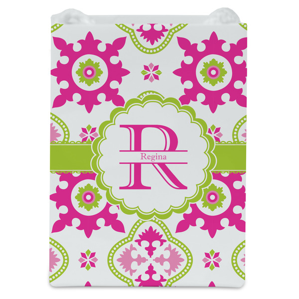 Suzani Floral Jewelry Gift Bag - Matte - Front