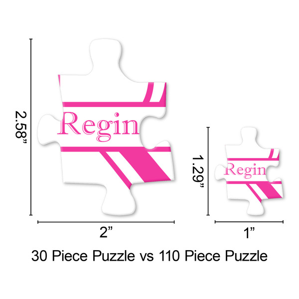 Suzani Floral Jigsaw Puzzle - Piece Comparison