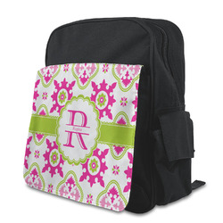 Suzani Floral Preschool Backpack (Personalized)