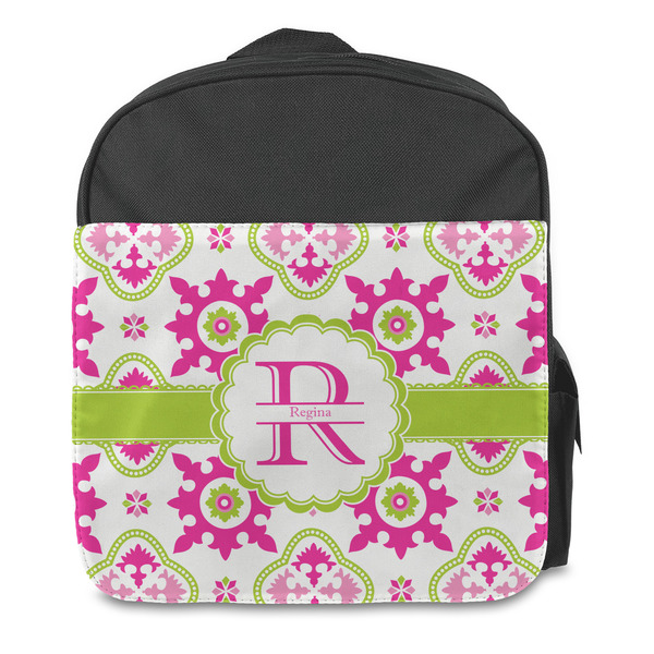 Suzani Floral Kids Backpack - Front