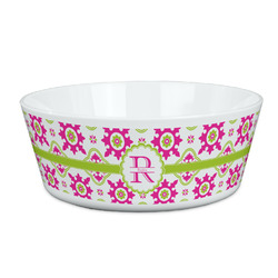 Suzani Floral Kid's Bowl (Personalized)