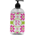 Suzani Floral Plastic Soap / Lotion Dispenser (Personalized)