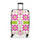 Suzani Floral Suitcase - 28" Large - Checked w/ Name and Initial