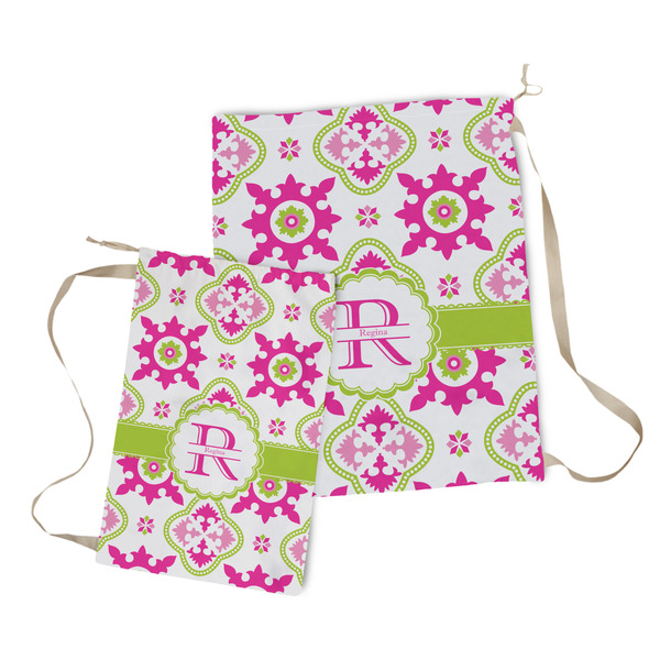 Suzani Floral Laundry Bag - Both Bags