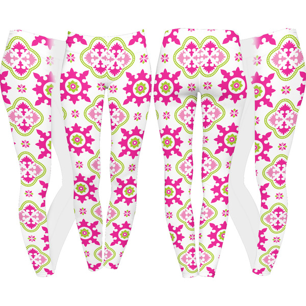 Suzani Floral Leggings Turn Around - Apvl