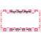 Suzani Floral License Plate Frame Wide