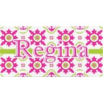Suzani Floral Front License Plate (Personalized)