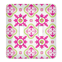 Suzani Floral Light Switch Cover (2 Toggle Plate)