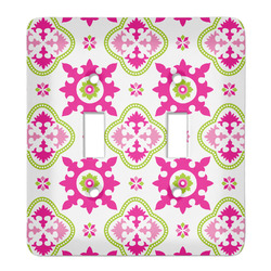 Suzani Floral Light Switch Cover (2 Toggle Plate)
