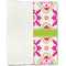 Suzani Floral Linen Placemat - Folded Half