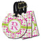Suzani Floral Luggage Tags - 3 Shapes Availabel