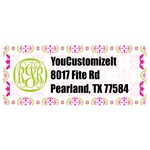 Suzani Floral Return Address Labels (Personalized)
