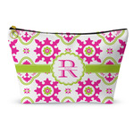 Suzani Floral Makeup Bag - Small - 8.5"x4.5" (Personalized)