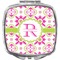 Suzani Floral Compact Makeup Mirror (Personalized)