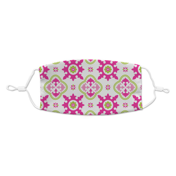 Custom Suzani Floral Kid's Cloth Face Mask