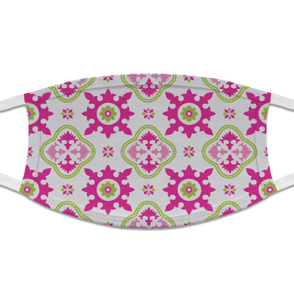 Custom Suzani Floral Cloth Face Mask (T-Shirt Fabric)