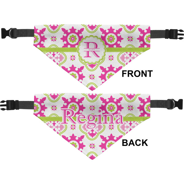 Suzani Floral Medium Dog Bandana Approval