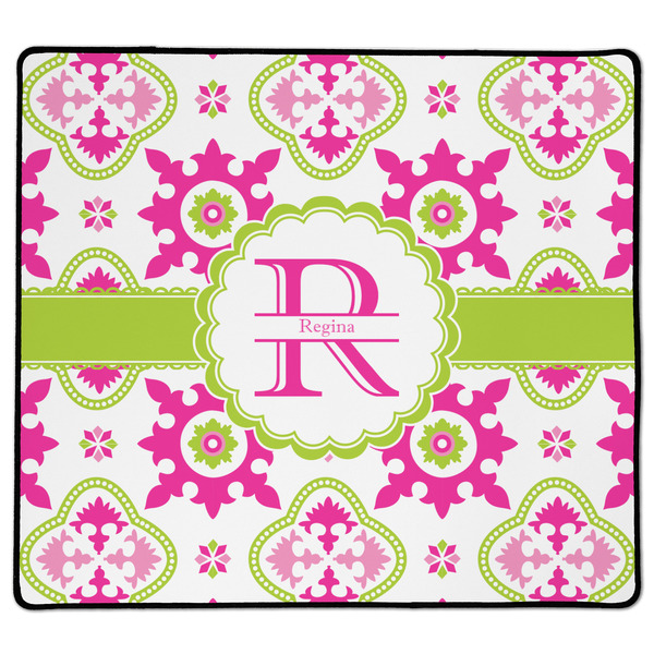 Custom Suzani Floral XL Gaming Mouse Pad - 18" x 16" (Personalized)