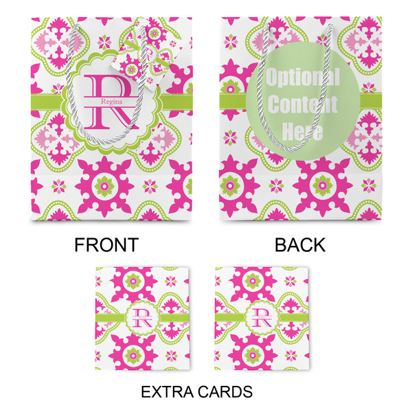 Suzani Floral Medium Gift Bag - Approval