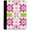 Suzani Floral Notebook Padfolio - Medium w/ Name and Initial