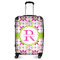 Suzani Floral Suitcase - 24" Medium - Checked (Personalized)