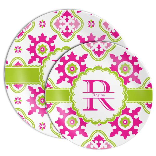 Suzani Floral Melamine Plates - PARENT/MAIN