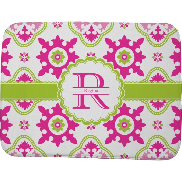 Suzani Floral Memory Foam Bath Mat 48 X 36