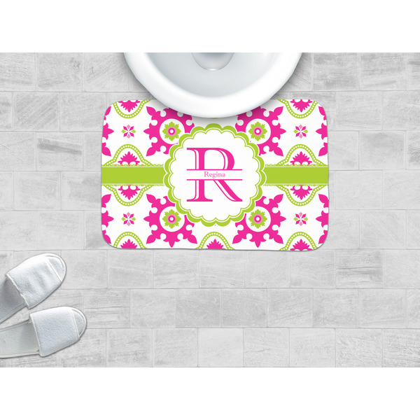 Suzani Floral Memory Foam Bath Mat - LIFESTYLE