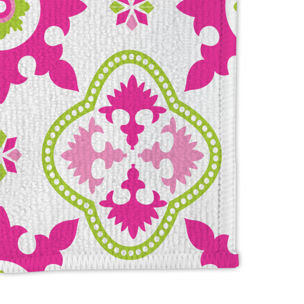 Suzani Floral Microfiber Dish Rag - DETAIL